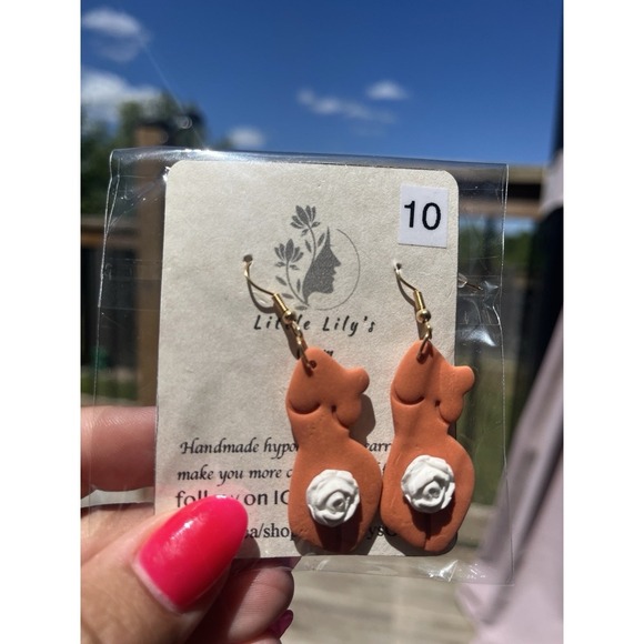 For ResellHandmPolymer Clay earrings lot  -3  Unique 25 Pcs  Stainless Steel - Picture 8 of 16